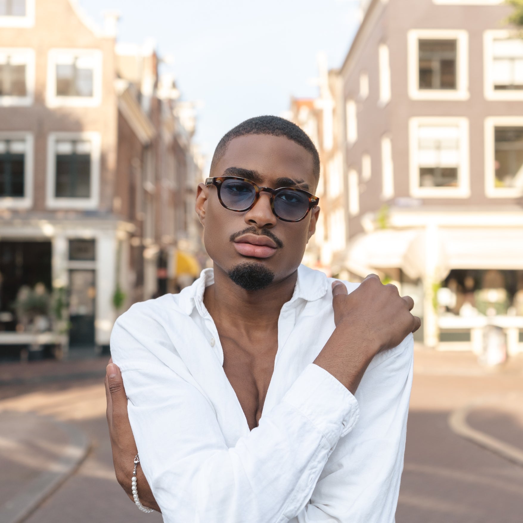 Karl Sunglasses – Leopard Fade – Gallery 7