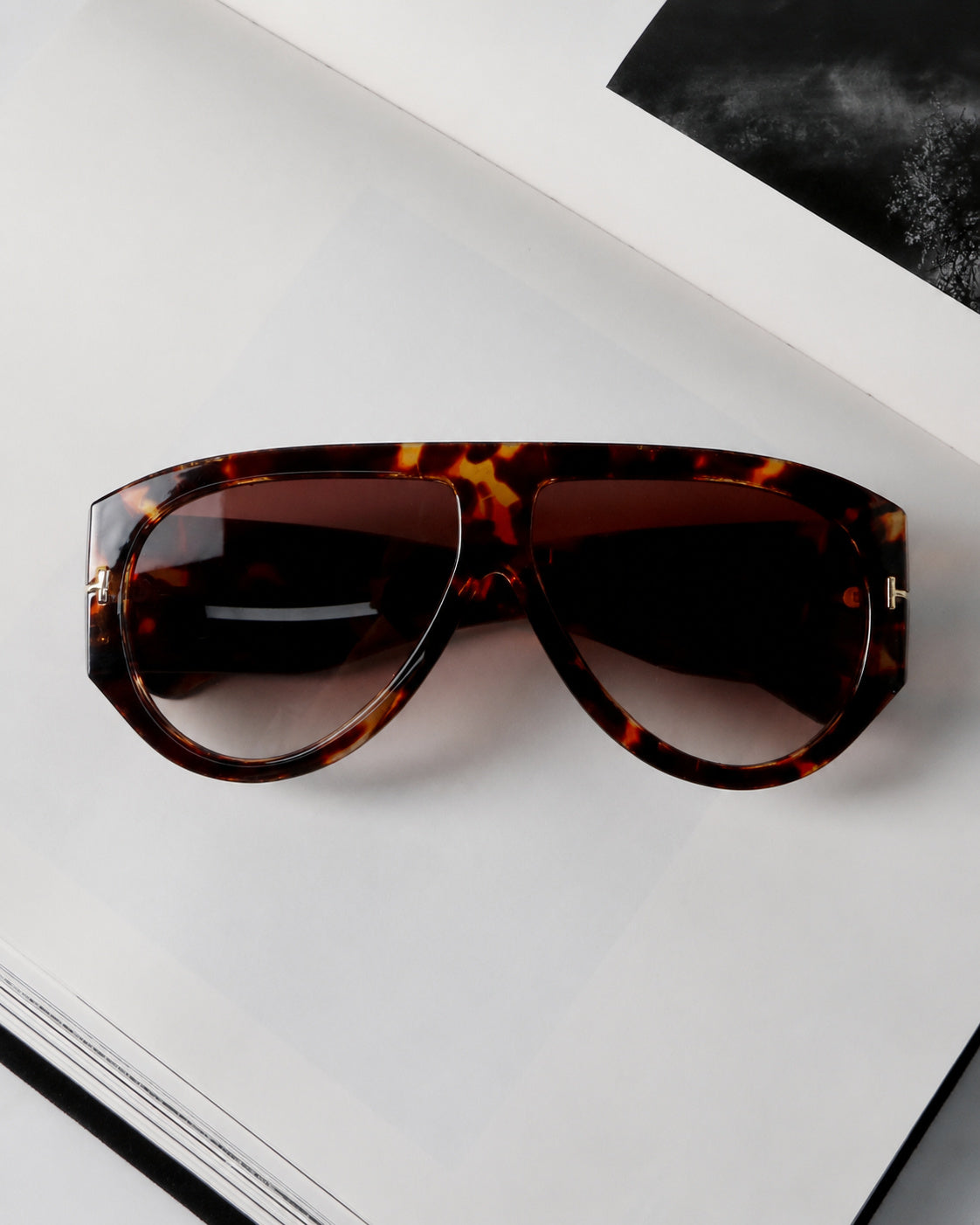 Retro Oversized Aviator Shades