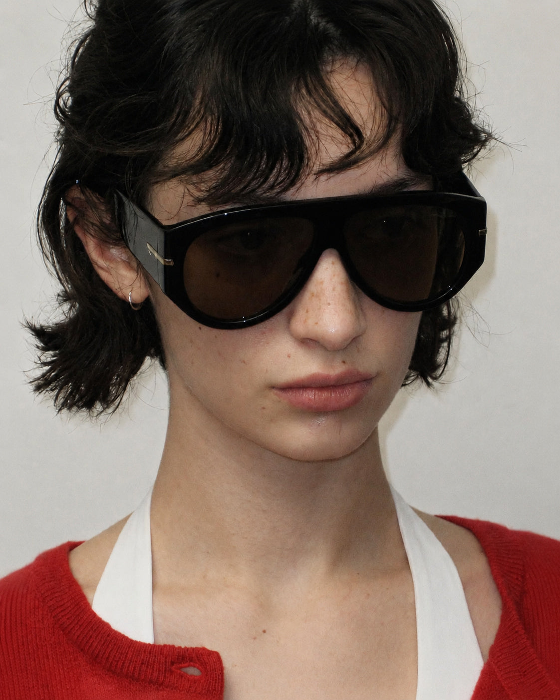 Retro Oversized Aviator Shades