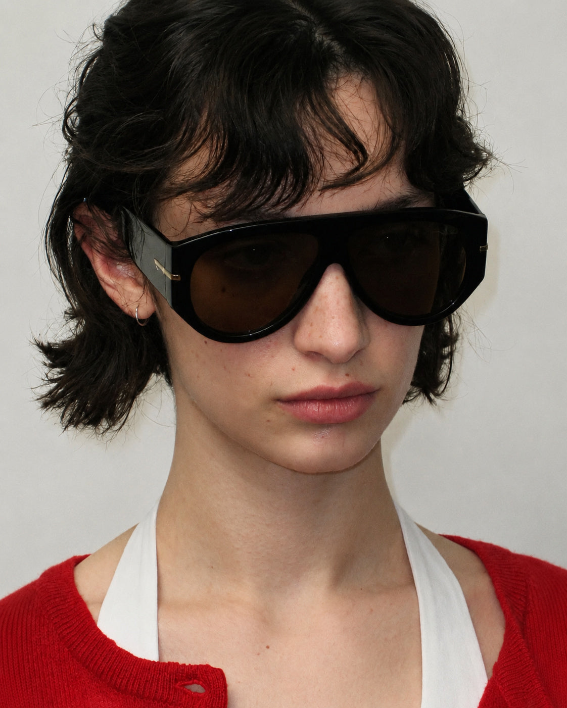 Retro Oversized Aviator Shades