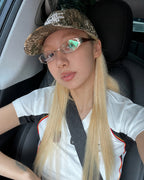 Retro Micro Oval Frames