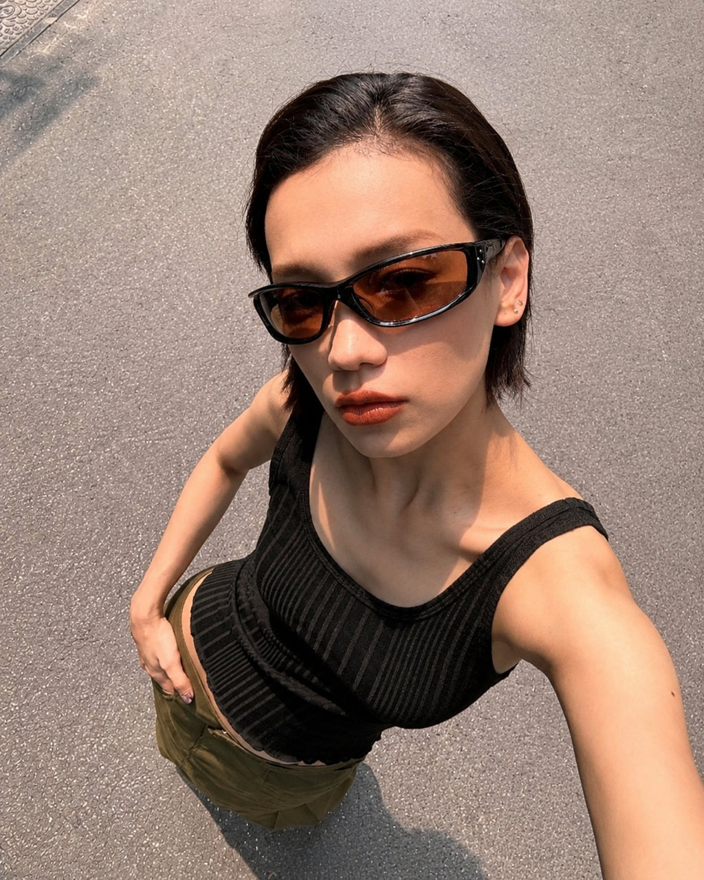 Wraparound Rectangle Cycling Shades