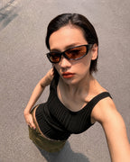 Wraparound Rectangle Cycling Shades