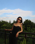 Retro Oval Micro Sunglasses