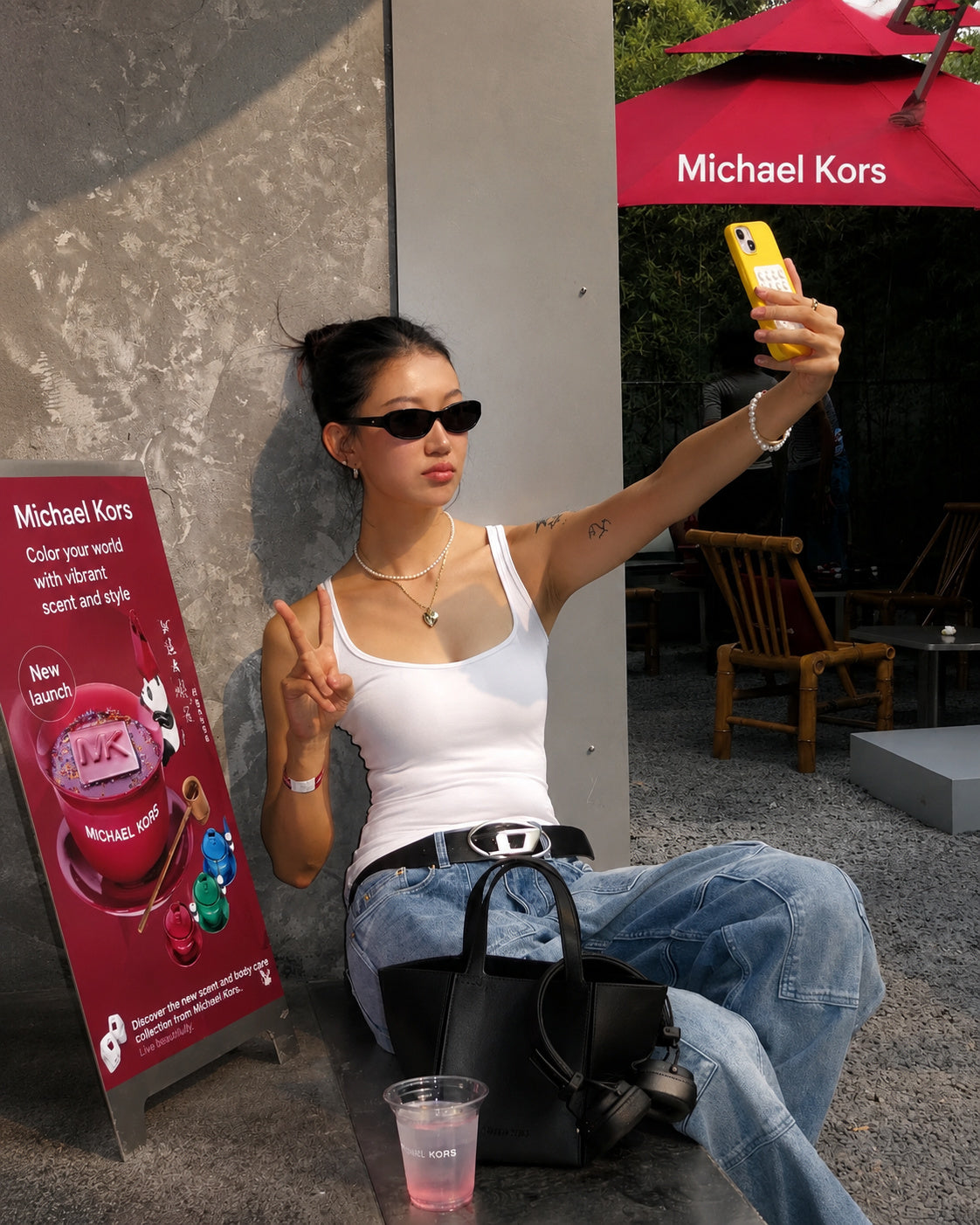 Retro Oval Micro Sunglasses