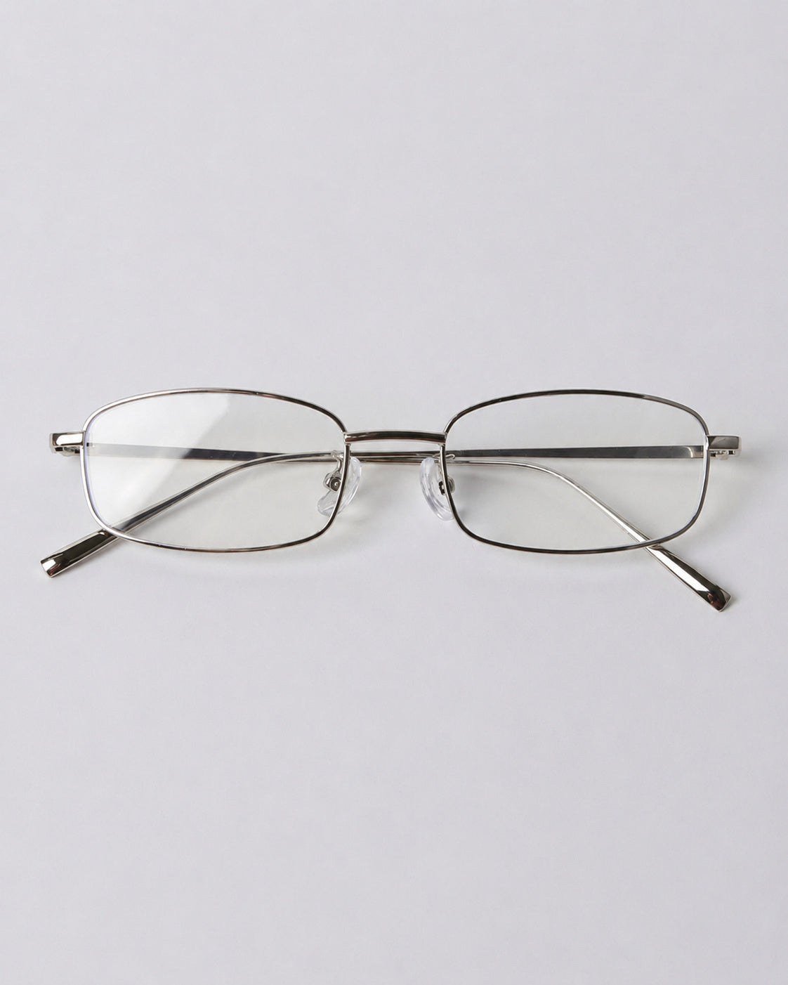 Slim Rectangle Metal Glasses