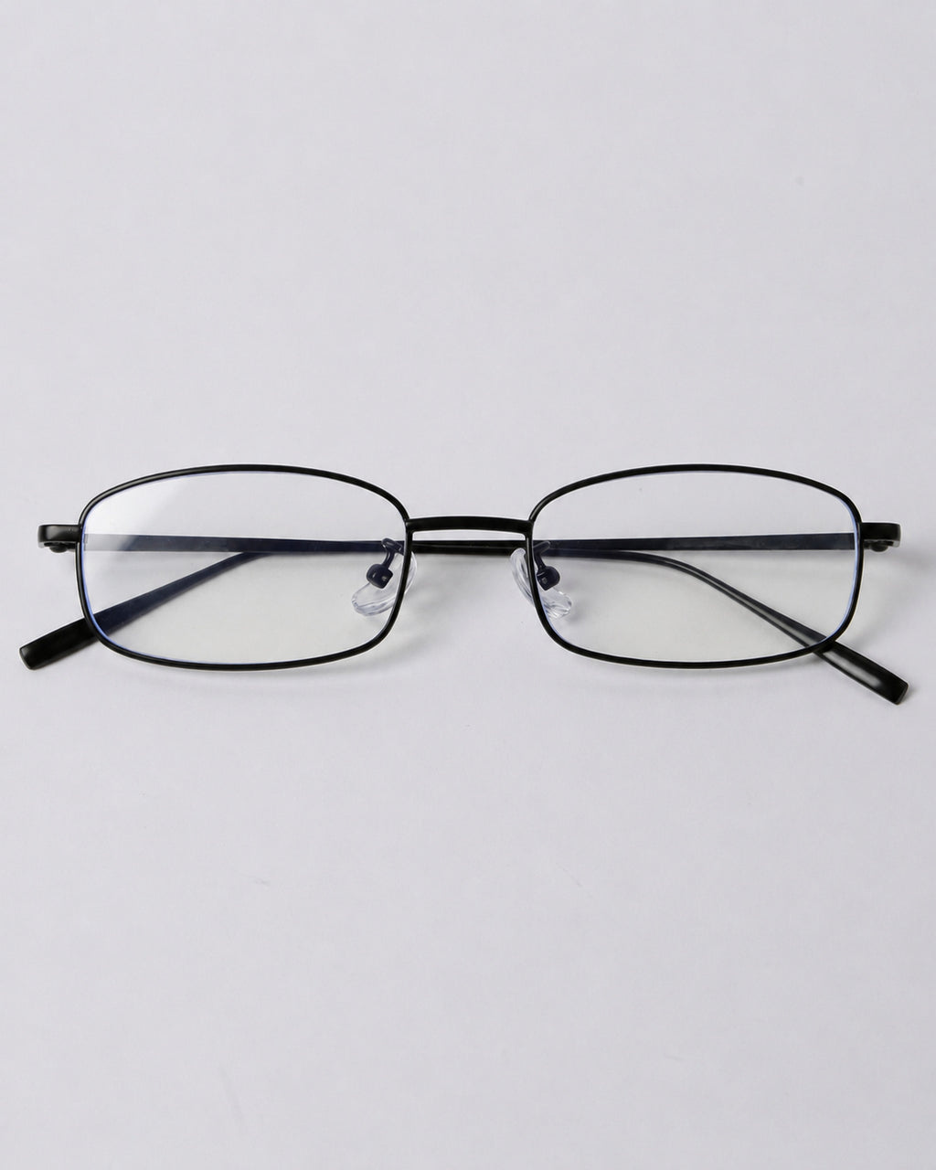 Slim Rectangle Metal Glasses