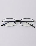 Slim Rectangle Metal Glasses