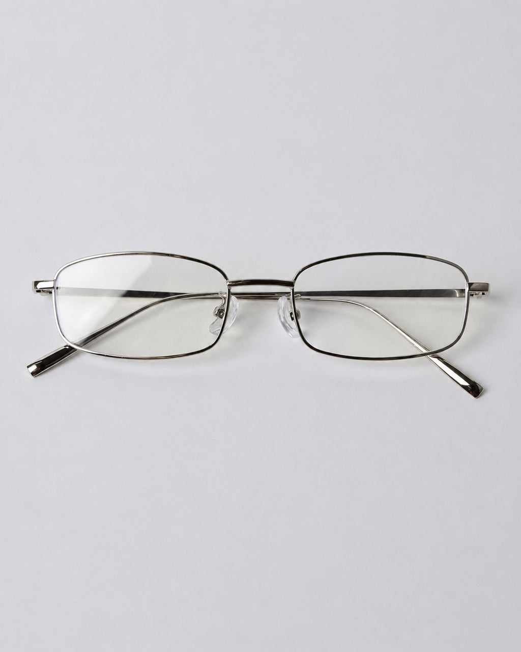 Slim Rectangle Metal Glasses
