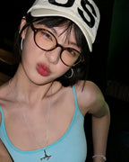 Featherlight Oval Retro Glasses