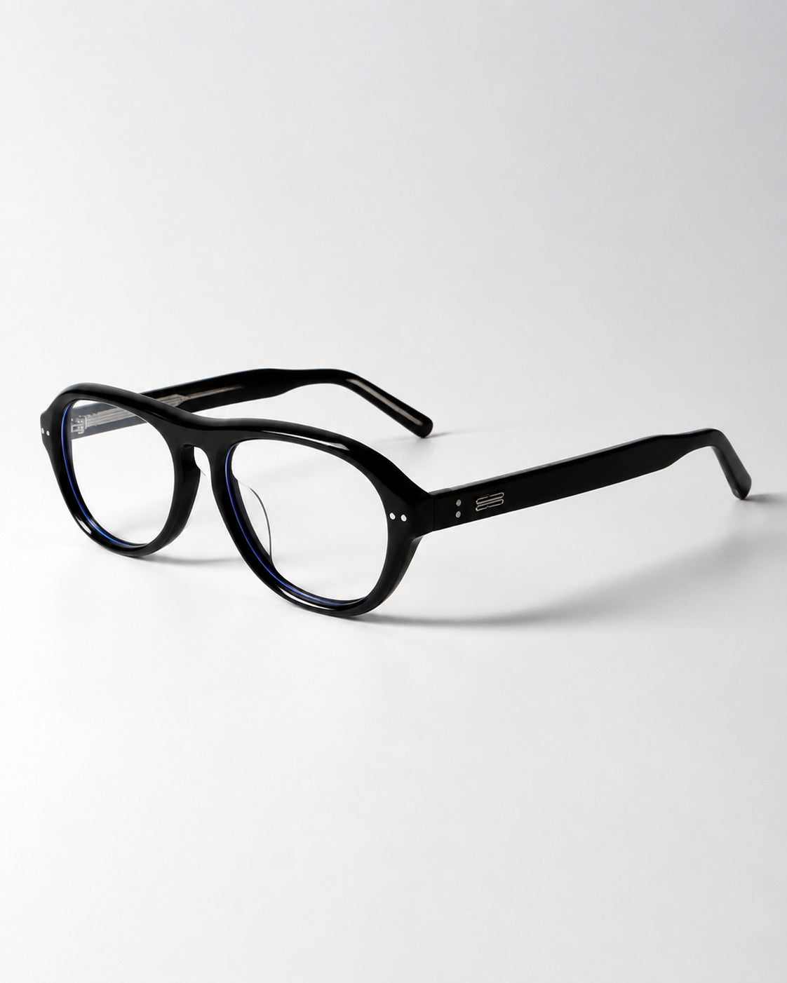 Retro Amber Oval Shades