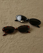 Oval Micro Polarized Sunglasses