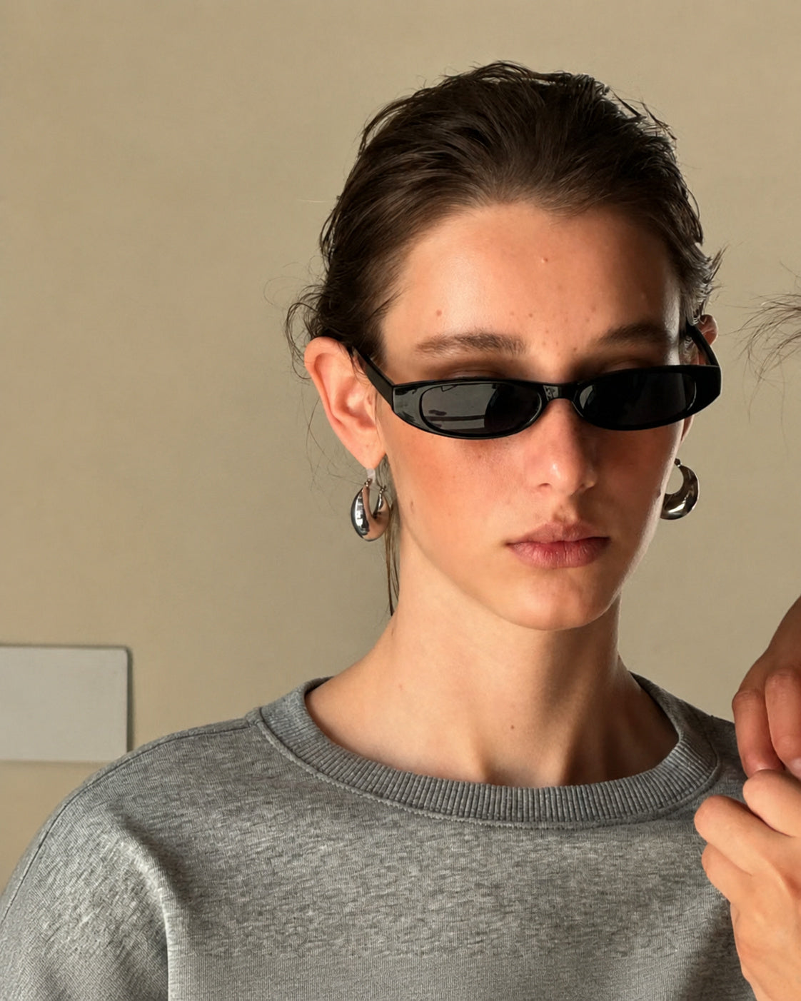 Retro Oval UV400 Sunglasses