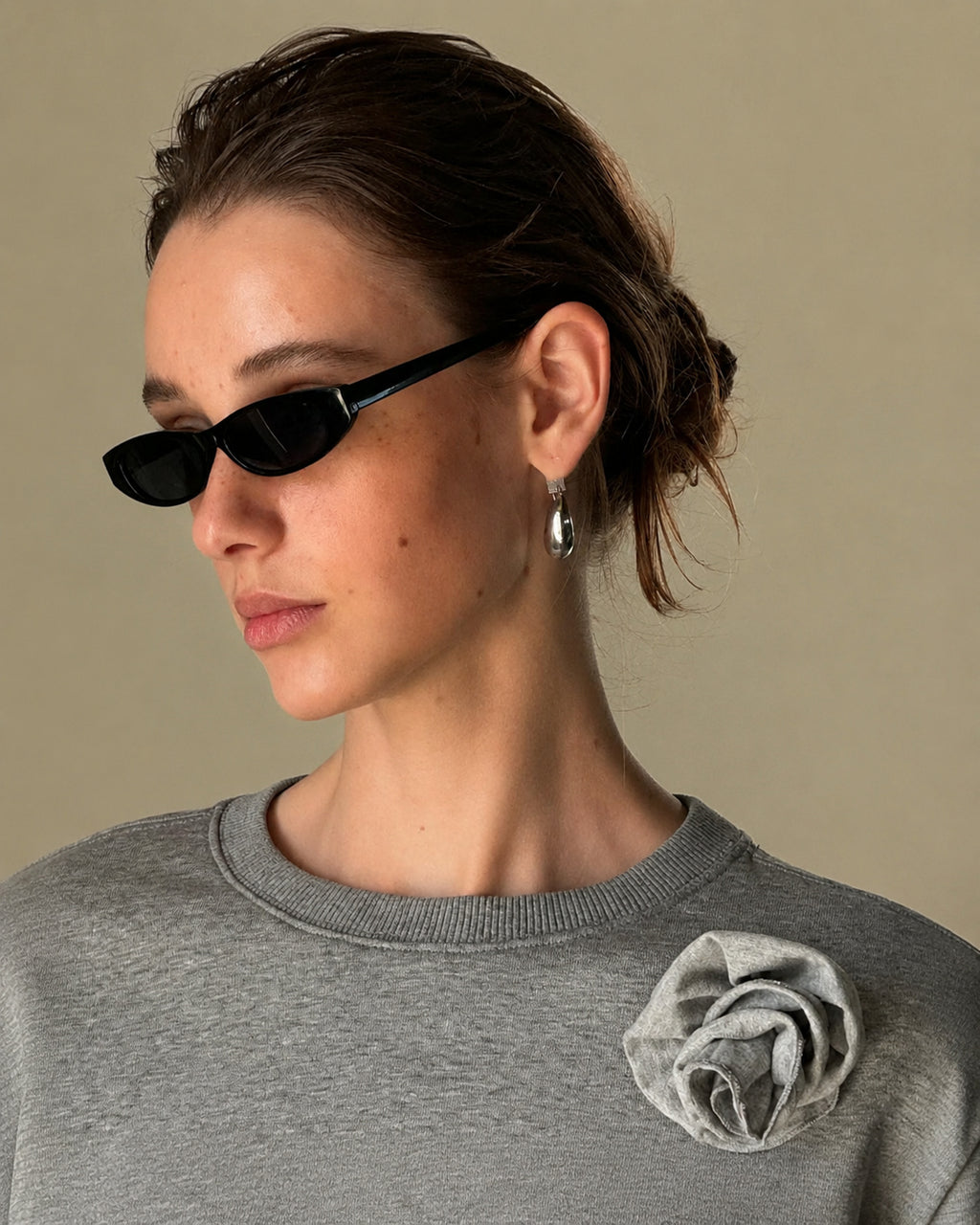 Retro Oval UV400 Sunglasses