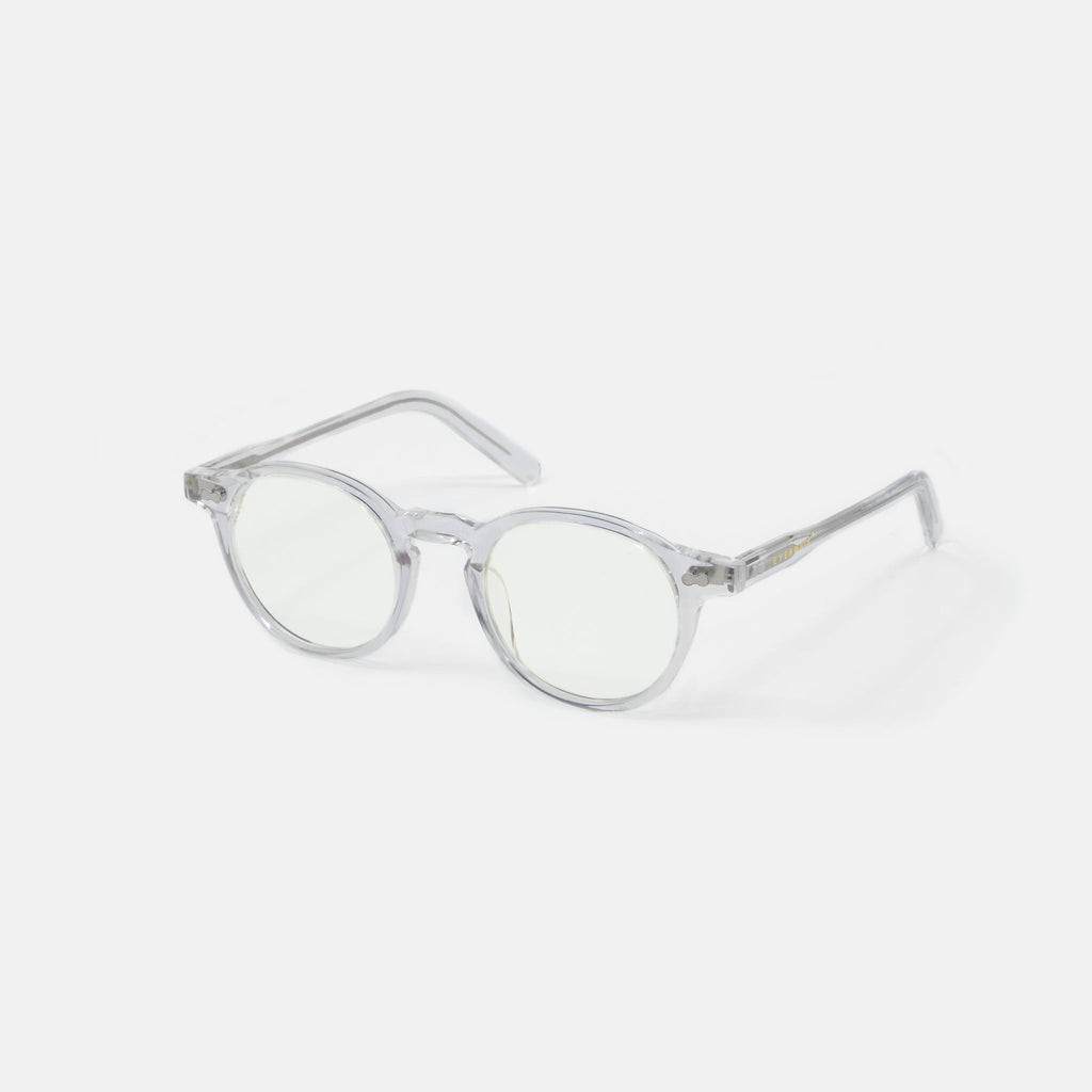 Ganni Clear-Lens Fashion Glasses – Crystal Lemon
