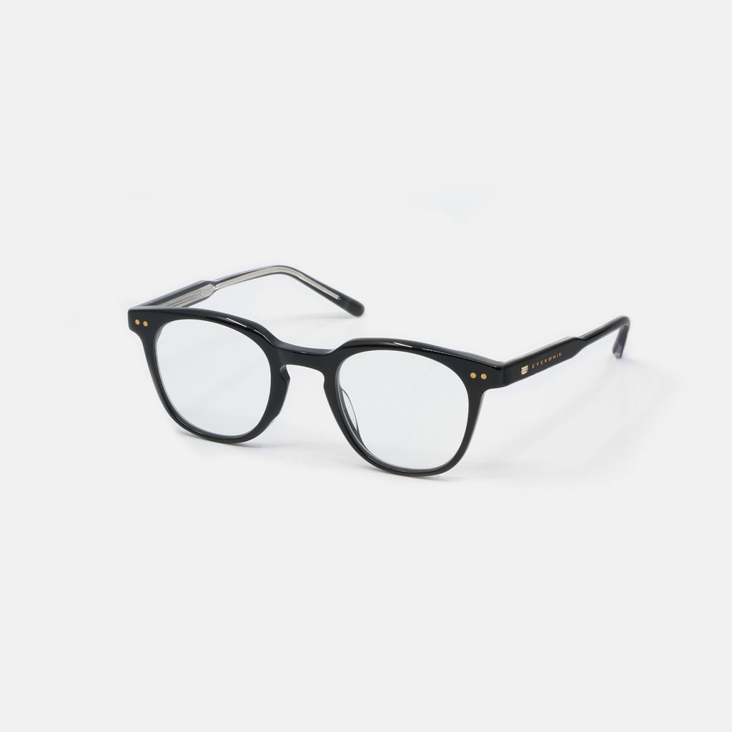 Fynn Clear-Lens Fashion Glasses – Midnight