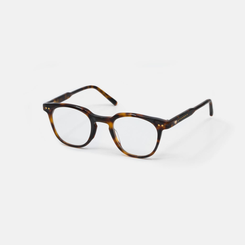 Fynn Clear-Lens Fashion Glasses – Leopard