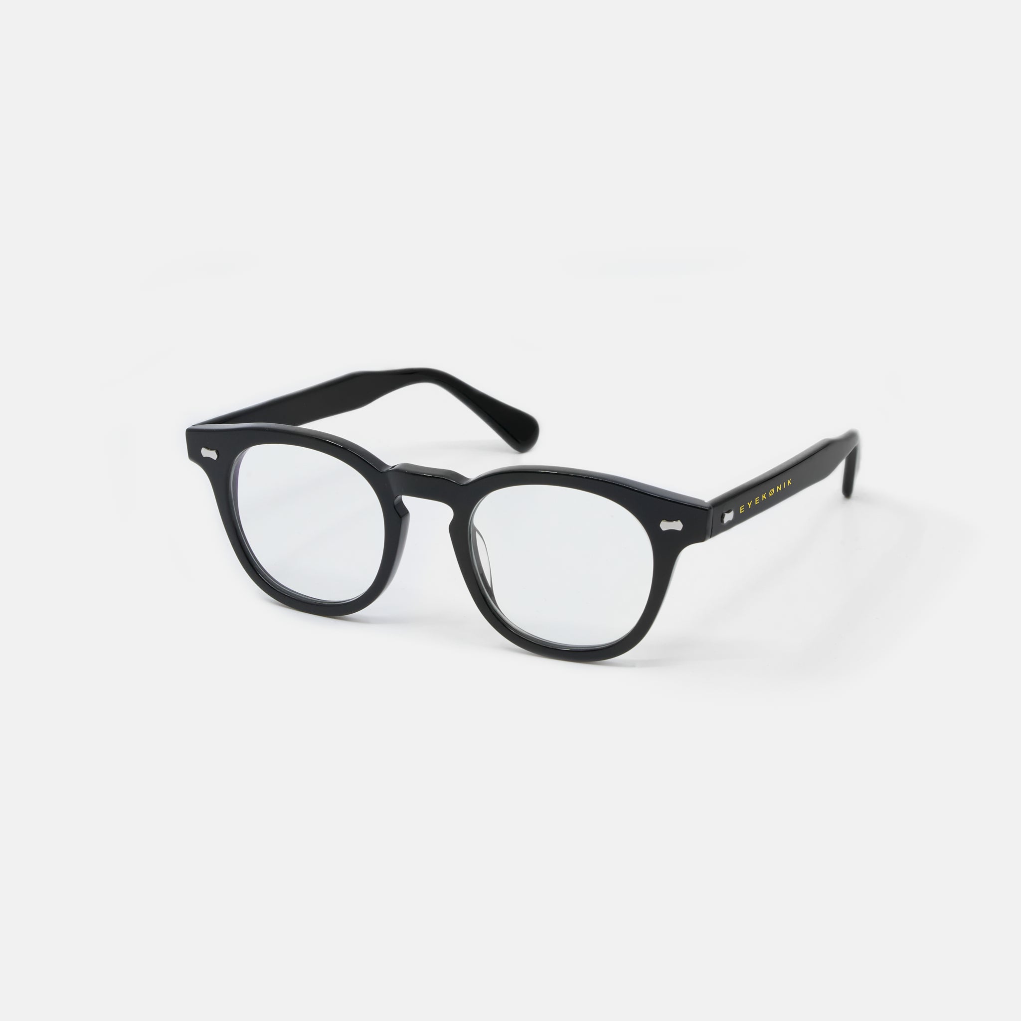 Bojo Clear-Lens Fashion Glasses – Midnight