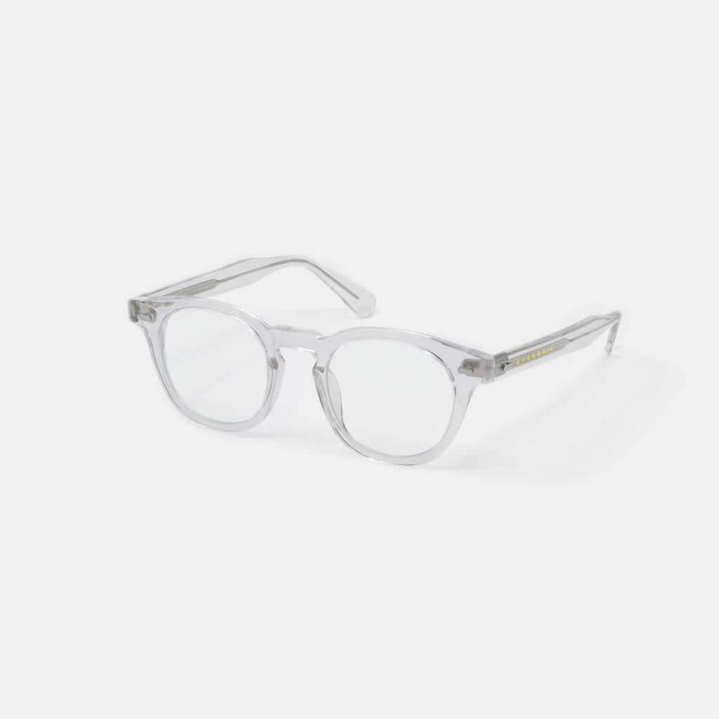 Bojo Clear-Lens Fashion Glasses – Crystal