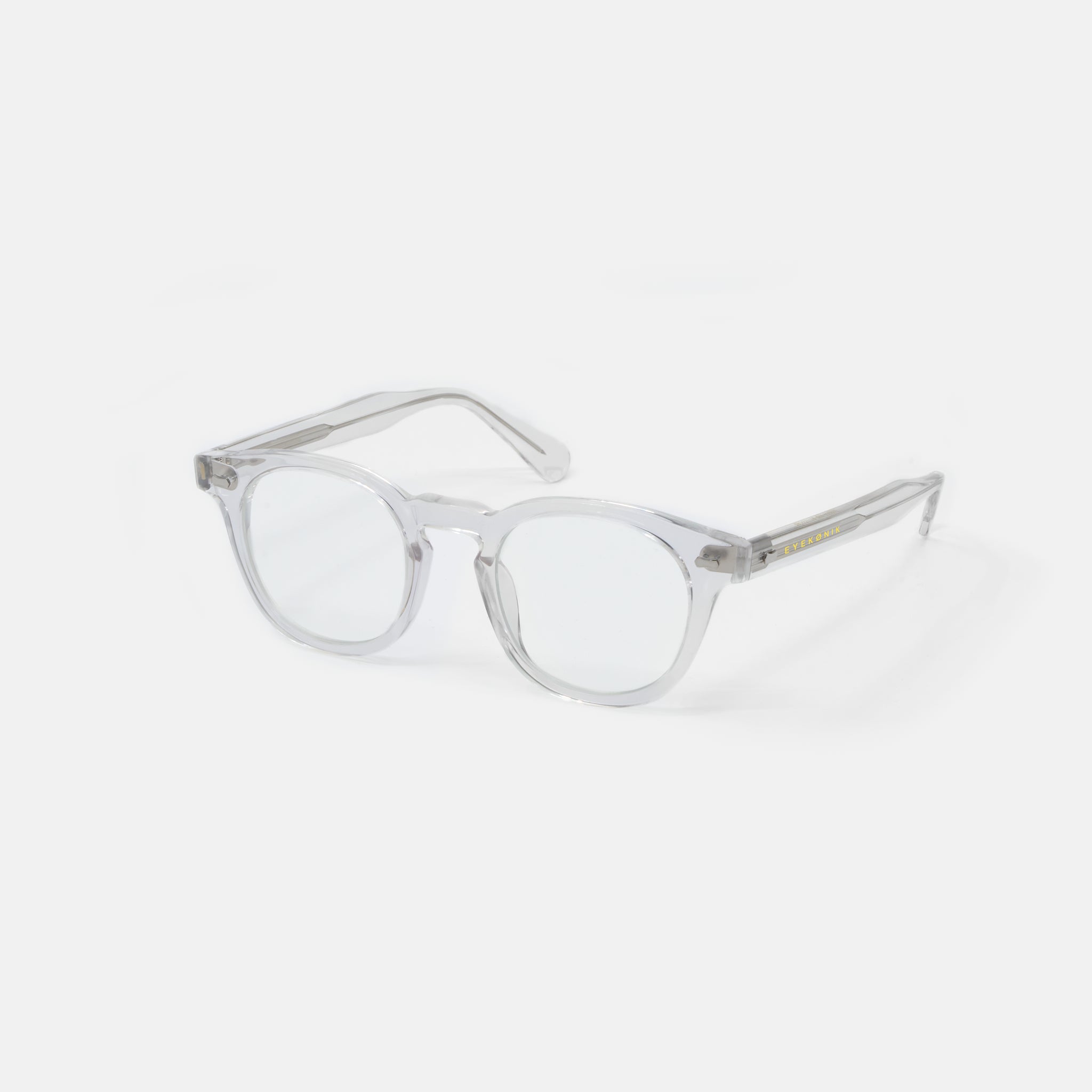 Bojo Clear-Lens Fashion Glasses – Crystal