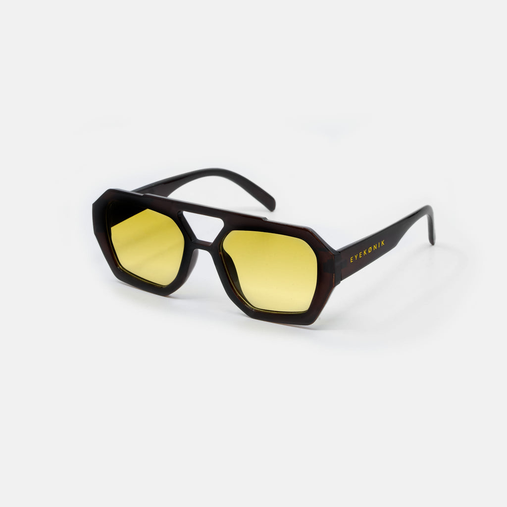 Elle Sunglasses – Mocha Groove