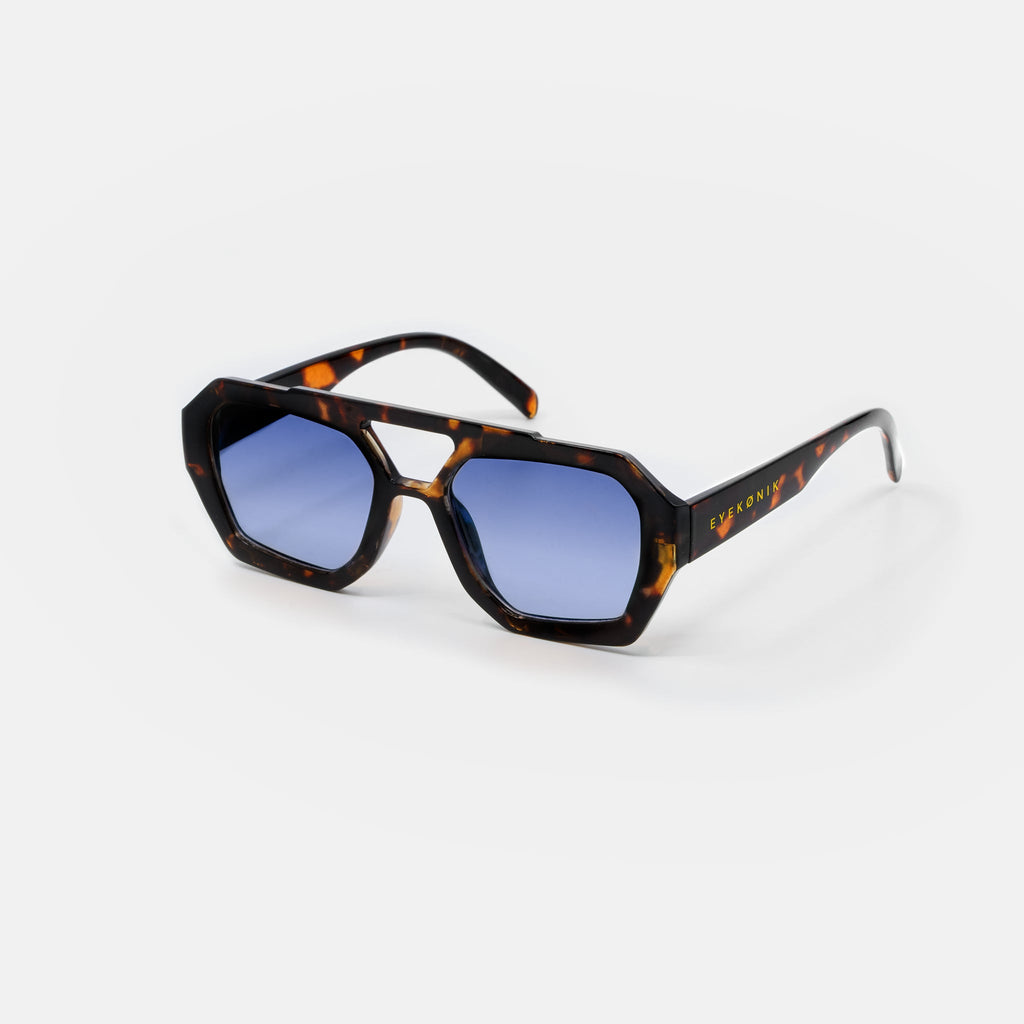 Elle Sunglasses – Leopard Ocean