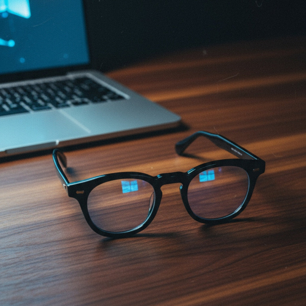 Bojo Clear-Lens Fashion Glasses – Editorial Detail 3