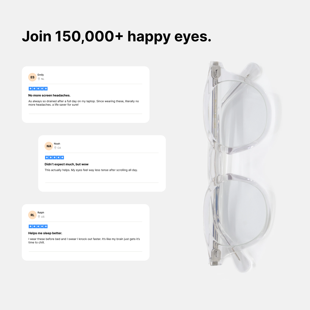 Bojo Clear-Lens Fashion Glasses – Crystal – Gallery 9