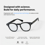 Bojo Clear-Lens Fashion Glasses – Midnight – Gallery 15