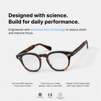 Bojo Clear-Lens Fashion Glasses – Leopard – Gallery 11