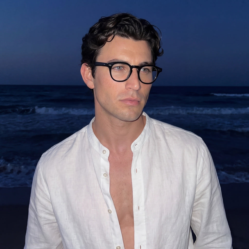 Bojo Clear-Lens Fashion Glasses – Midnight – Gallery 3