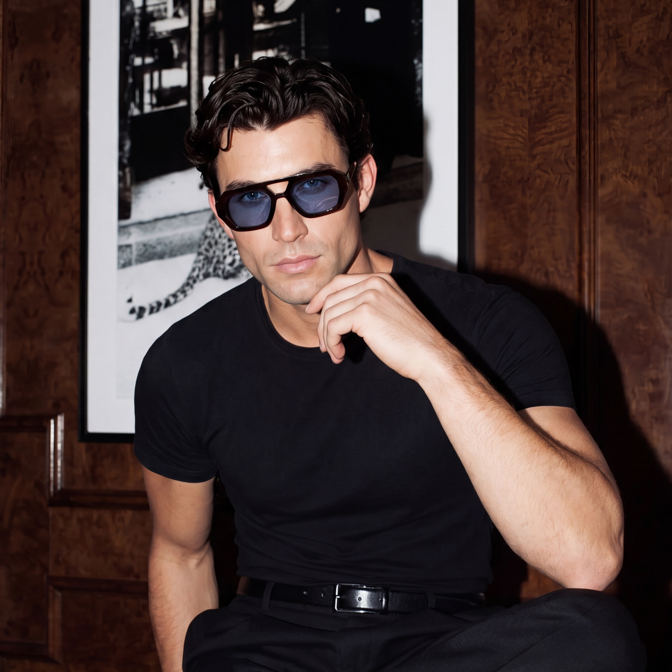Elle Sunglasses – Mocha Ocean – Gallery 5