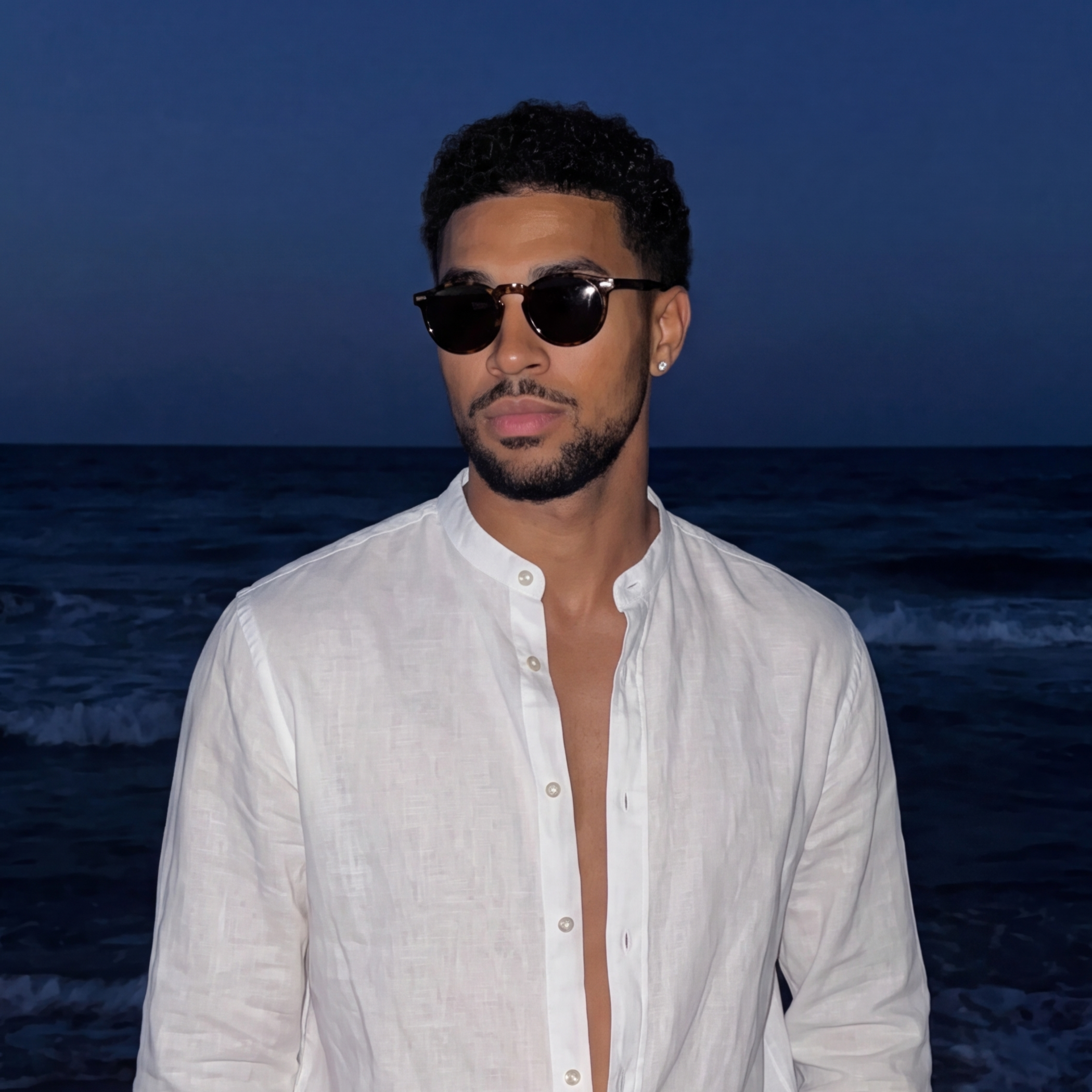 Petar Sunglasses – Leopard Midnight – Gallery 4
