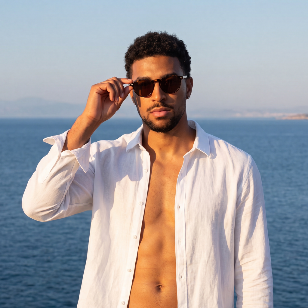 Petar Sunglasses – Leopard Umber – Gallery 6
