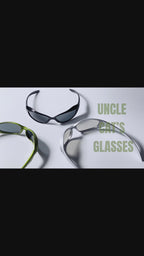 Z1986|V|01|Metallic Wrap Shield Sunglasses