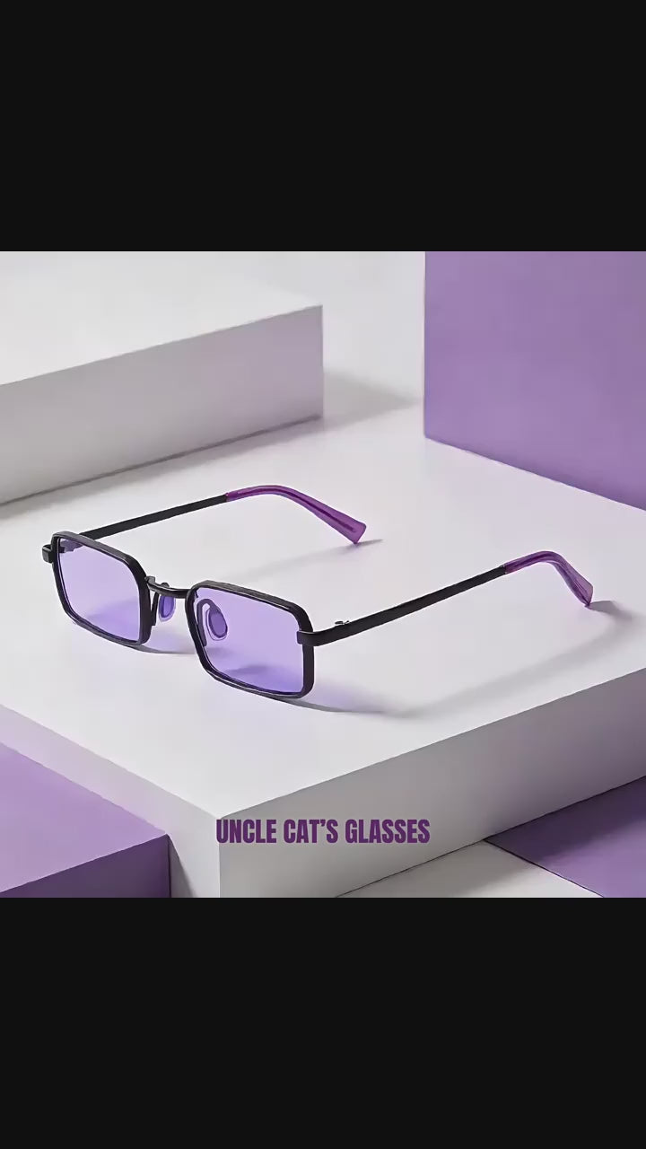 Z1986|V|01|Micro Rectangle UV400 Sunglasses