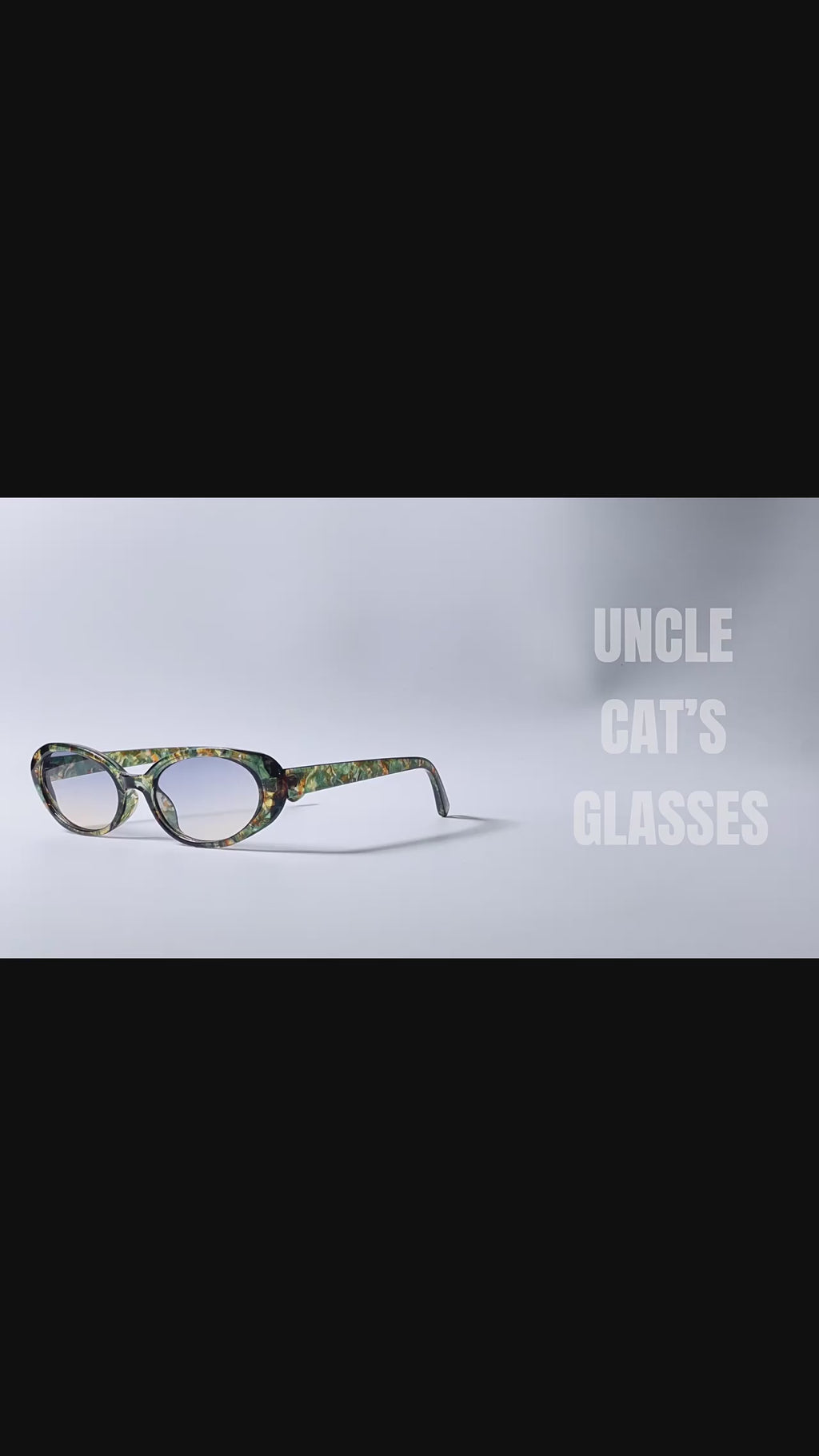 Z1986|V|01|Retro Oval Floral Sunglasses