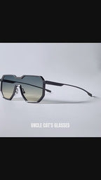 Z1986|V|01|Cyberpunk Shield Gradient Shades