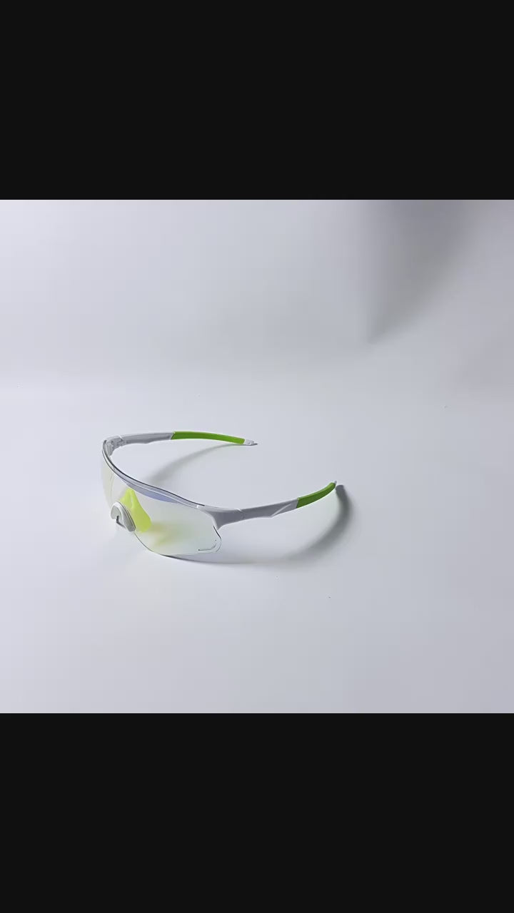 Z1986|V|01|Photochromic Shield Cycling Sunglasses