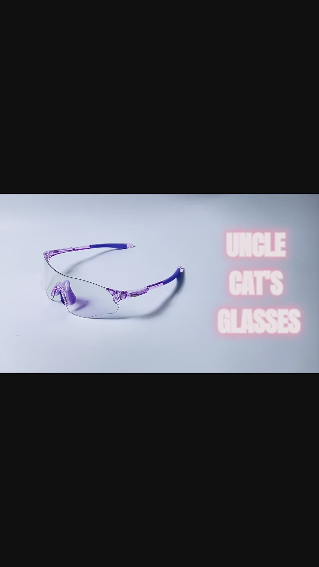 Z1986|V|01|Iridescent Rimless Shield Sunglasses