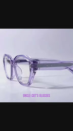 Z1986|V|01|Lavender TR90 Blue-light Frames