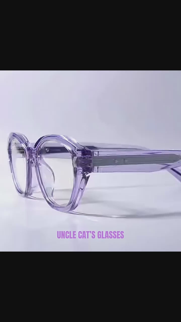 Z1986|V|01|Lavender TR90 Blue-light Frames
